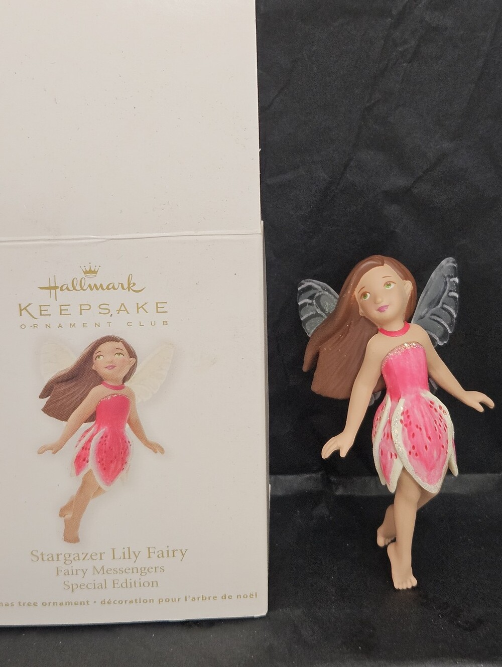 Hallmark Keepsake Ornament Stargazer Lily Fairy-Fairy Messengers-Special Edition